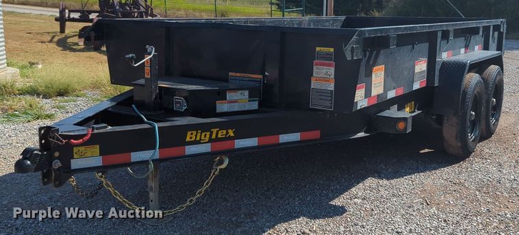 image for item KB9382 2023 Big Tex  dump trailer