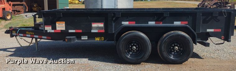 image for item KB9382 2023 Big Tex  dump trailer