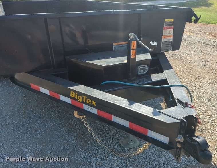 image for item KB9382 2023 Big Tex  dump trailer
