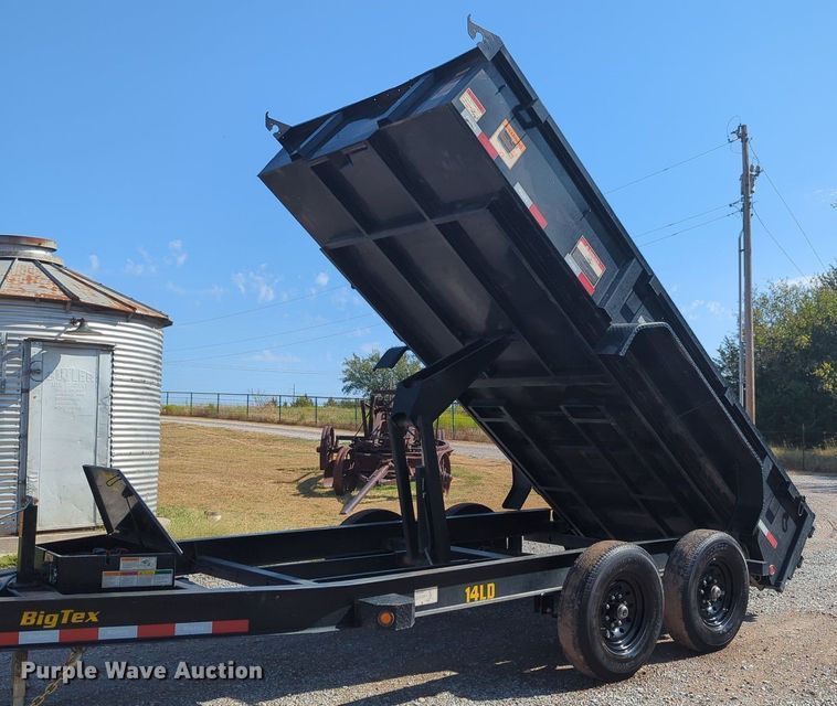 image for item KB9382 2023 Big Tex  dump trailer