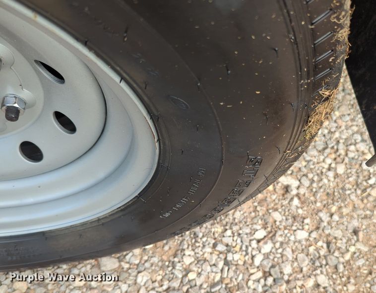 image for item KB9383 2022 Belshe  tilt deck utility trailer