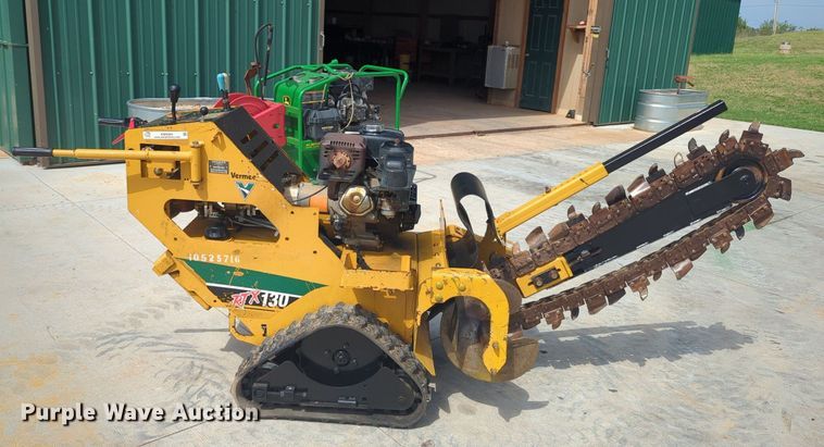 image for item KB9384 2016 Vermeer RTX130  trencher