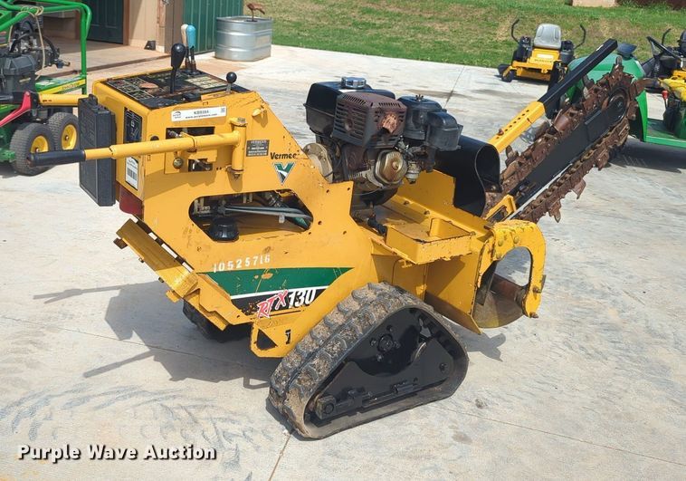 image for item KB9384 2016 Vermeer RTX130  trencher