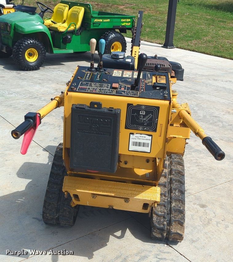 image for item KB9384 2016 Vermeer RTX130  trencher