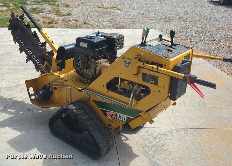 image for item KB9384 2016 Vermeer RTX130  trencher