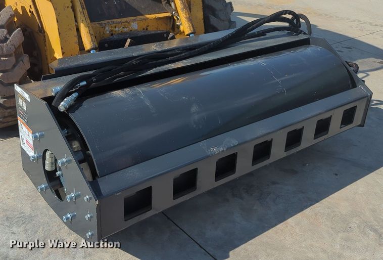 image for item KB9386 2023 Wolverine VR-11-66W  skid steer vibratory roller