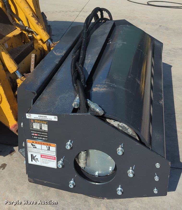 image for item KB9386 2023 Wolverine VR-11-66W  skid steer vibratory roller