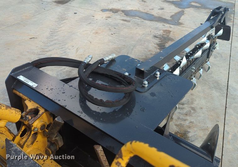 image for item KB9390 2023 Wolverine TCR-12-48H  skid steer trencher