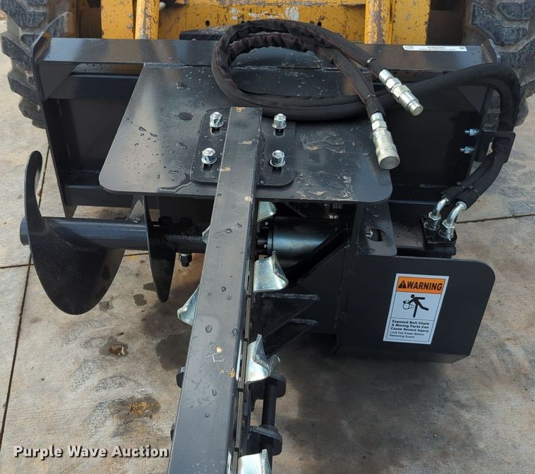 image for item KB9390 2023 Wolverine TCR-12-48H  skid steer trencher