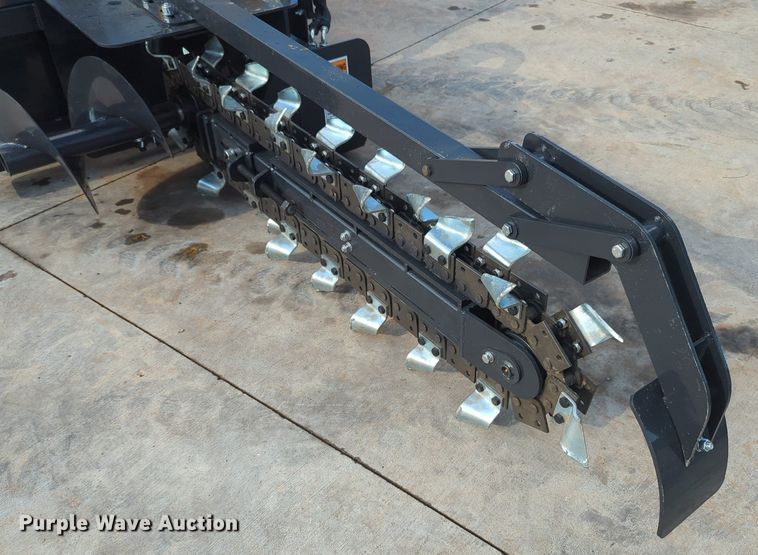 image for item KB9390 2023 Wolverine TCR-12-48H  skid steer trencher