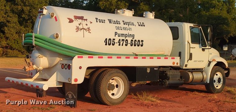 image for item KB9391 2012 International 4300  vacuum truck