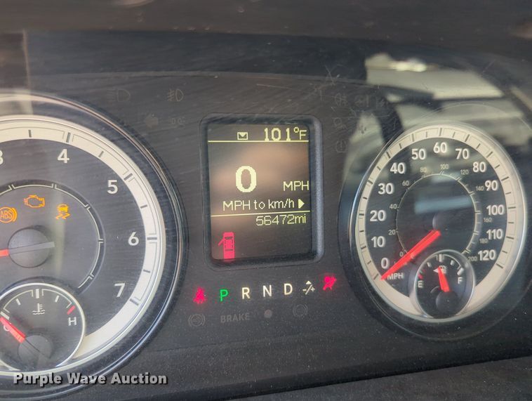 image for item KB9403 2018 Dodge Ram 3500HD  Crew Cab flatbed pickup truck