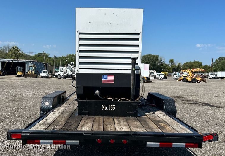 image for item KW9027 2017 Big Tex  equipment trailer with generator