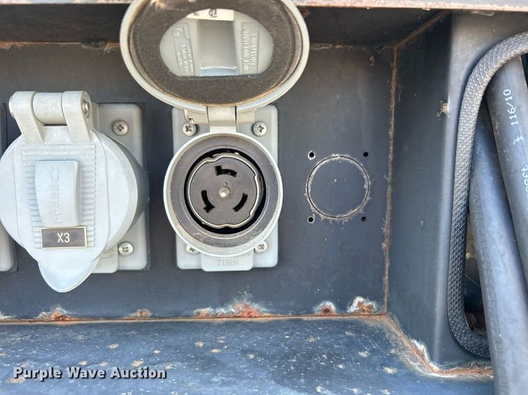 image for item KW9027 2017 Big Tex  equipment trailer with generator