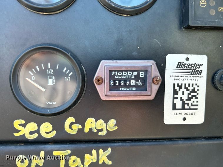 image for item KW9027 2017 Big Tex  equipment trailer with generator