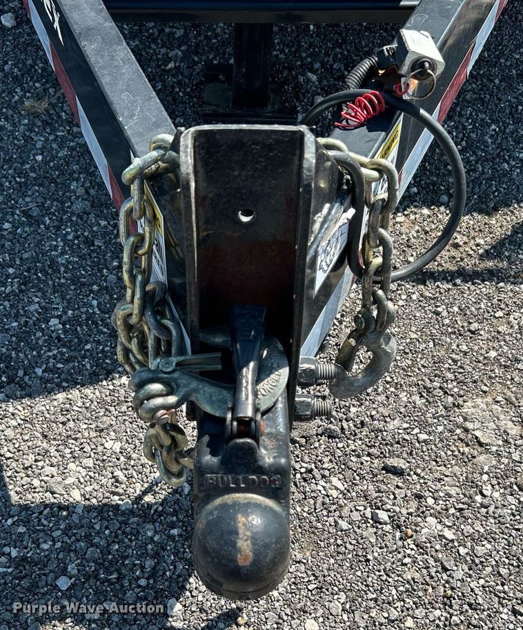 image for item KW9027 2017 Big Tex  equipment trailer with generator