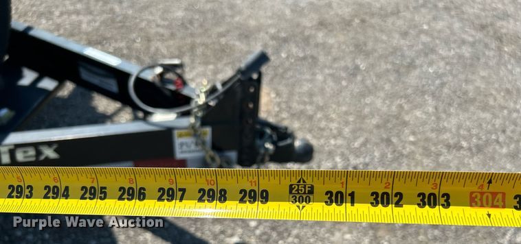 image for item KW9027 2017 Big Tex  equipment trailer with generator