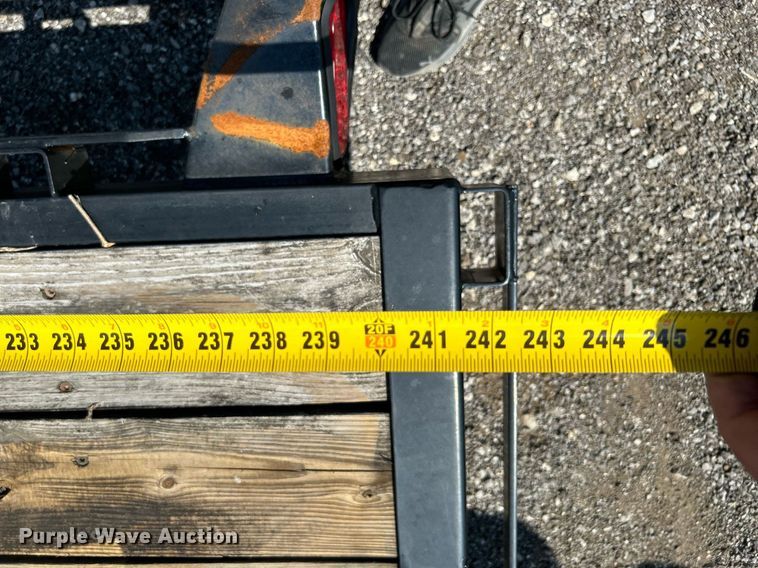 image for item KW9027 2017 Big Tex  equipment trailer with generator