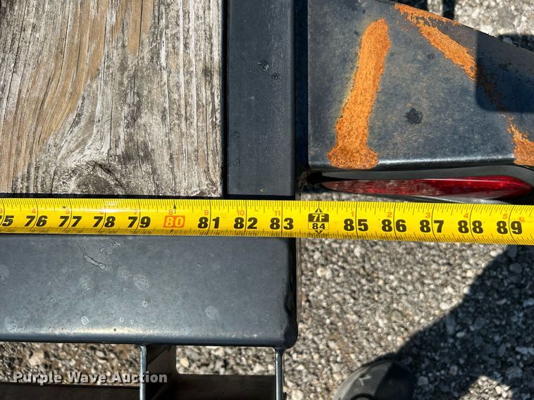 image for item KW9027 2017 Big Tex  equipment trailer with generator