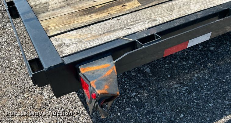 image for item KW9027 2017 Big Tex  equipment trailer with generator