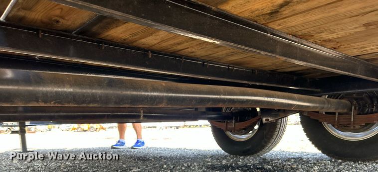 image for item KW9027 2017 Big Tex  equipment trailer with generator