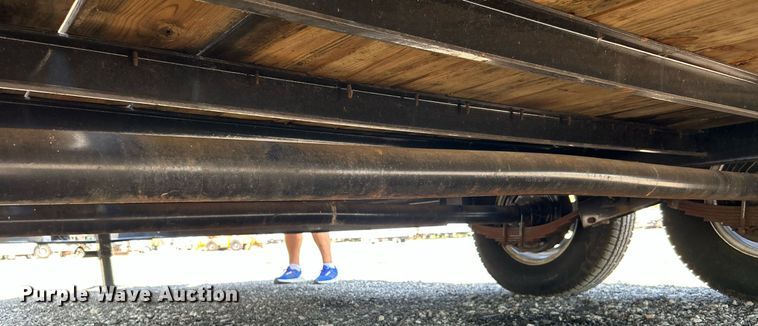 image for item KW9027 2017 Big Tex  equipment trailer with generator