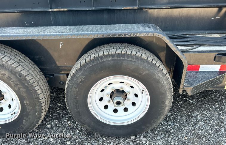 image for item KW9027 2017 Big Tex  equipment trailer with generator