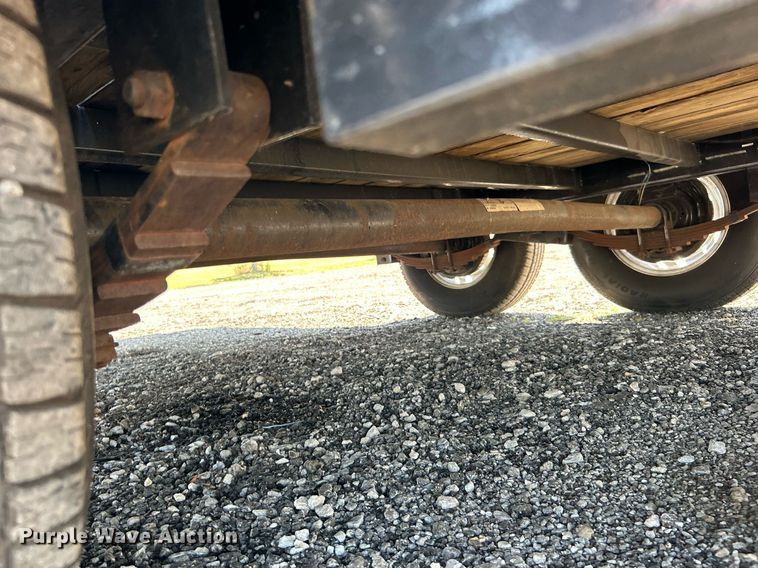 image for item KW9027 2017 Big Tex  equipment trailer with generator