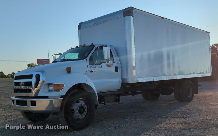 image for item KW9050 2006 Ford F750 Super Duty  box truck