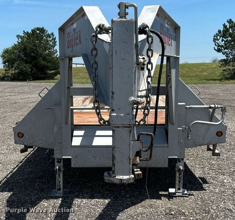 image for item KW9107 2012 Big Tex 22GN-20+5 equipment trailer