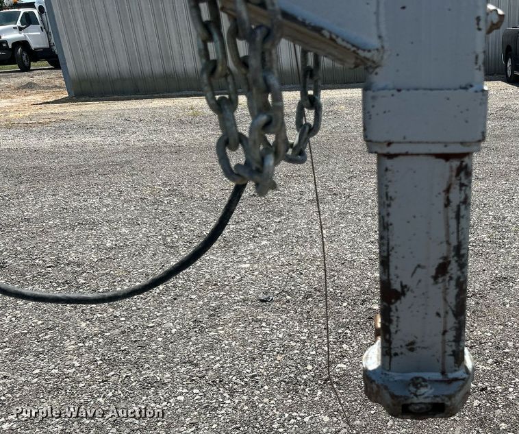 image for item KW9107 2012 Big Tex 22GN-20+5 equipment trailer