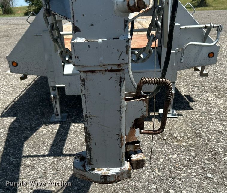 image for item KW9107 2012 Big Tex 22GN-20+5 equipment trailer