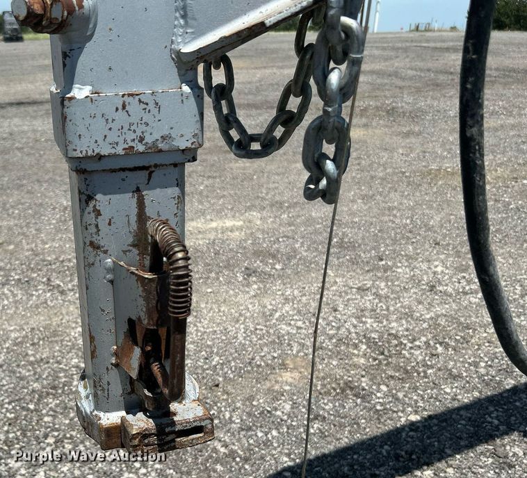 image for item KW9107 2012 Big Tex 22GN-20+5 equipment trailer