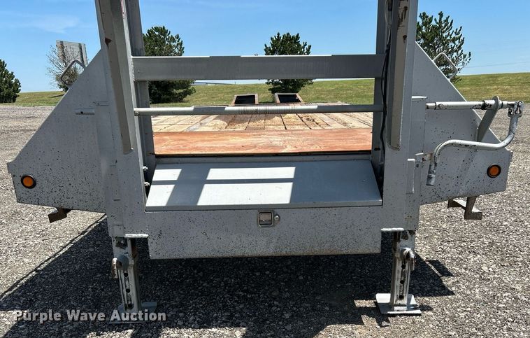 image for item KW9107 2012 Big Tex 22GN-20+5 equipment trailer