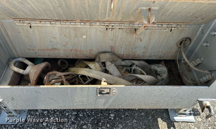 image for item KW9107 2012 Big Tex 22GN-20+5 equipment trailer