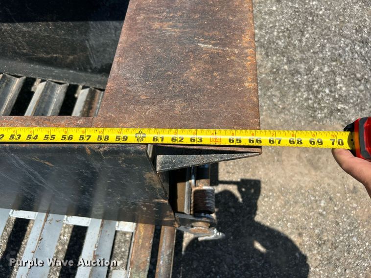 image for item KW9107 2012 Big Tex 22GN-20+5 equipment trailer