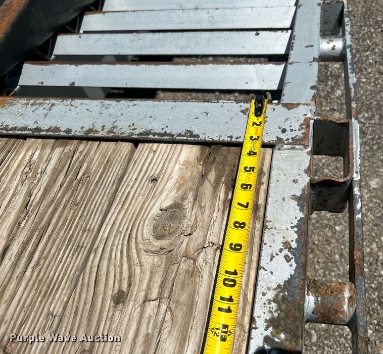 image for item KW9107 2012 Big Tex 22GN-20+5 equipment trailer