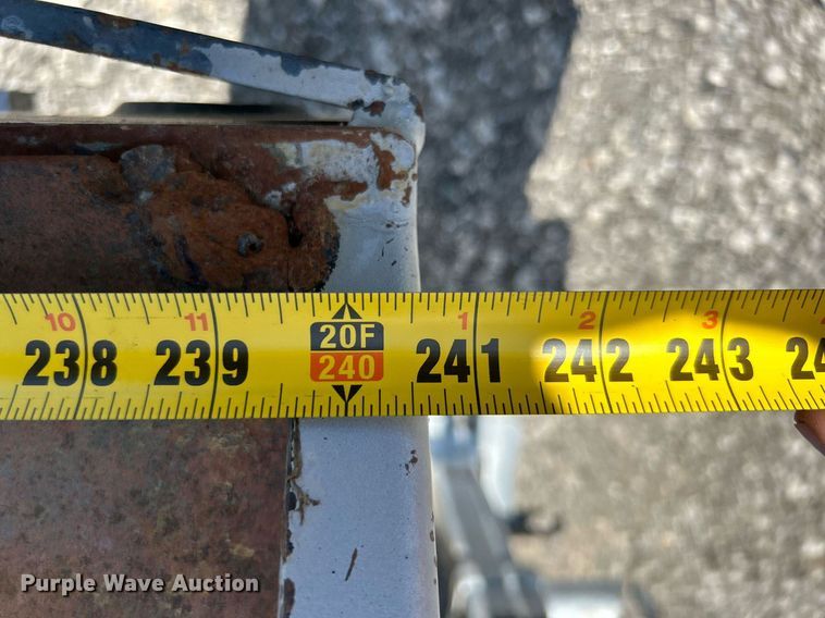 image for item KW9107 2012 Big Tex 22GN-20+5 equipment trailer