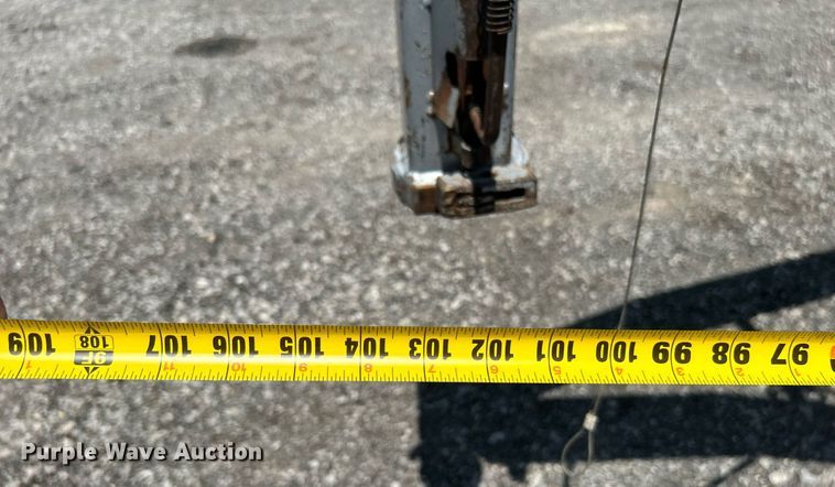 image for item KW9107 2012 Big Tex 22GN-20+5 equipment trailer