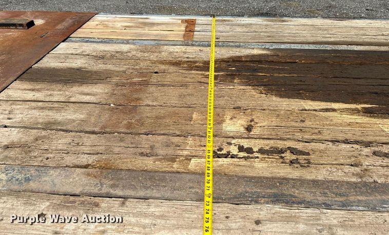 image for item KW9107 2012 Big Tex 22GN-20+5 equipment trailer