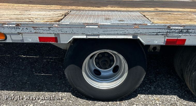 image for item KW9107 2012 Big Tex 22GN-20+5 equipment trailer