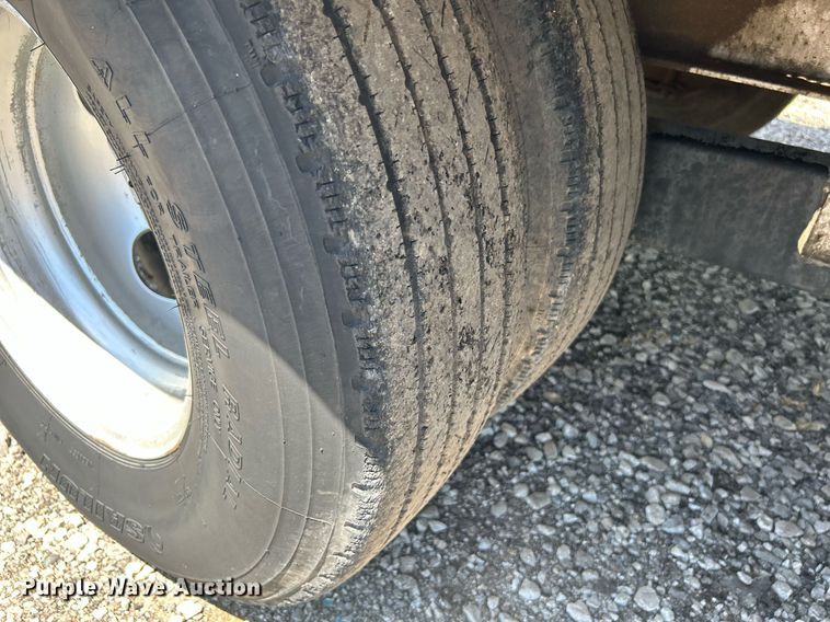 image for item KW9107 2012 Big Tex 22GN-20+5 equipment trailer