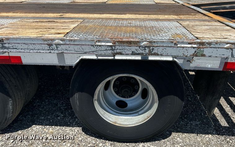 image for item KW9107 2012 Big Tex 22GN-20+5 equipment trailer