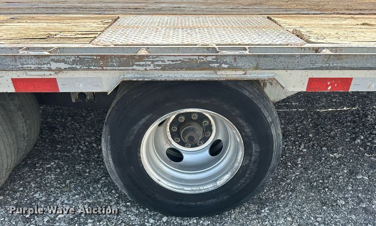 image for item KW9107 2012 Big Tex 22GN-20+5 equipment trailer