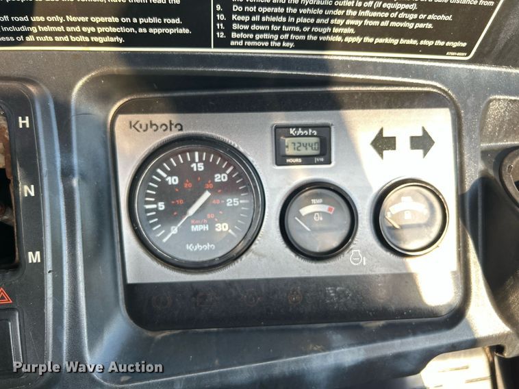 image for item KW9195 2013 Kubota RTV900  utility vehicle