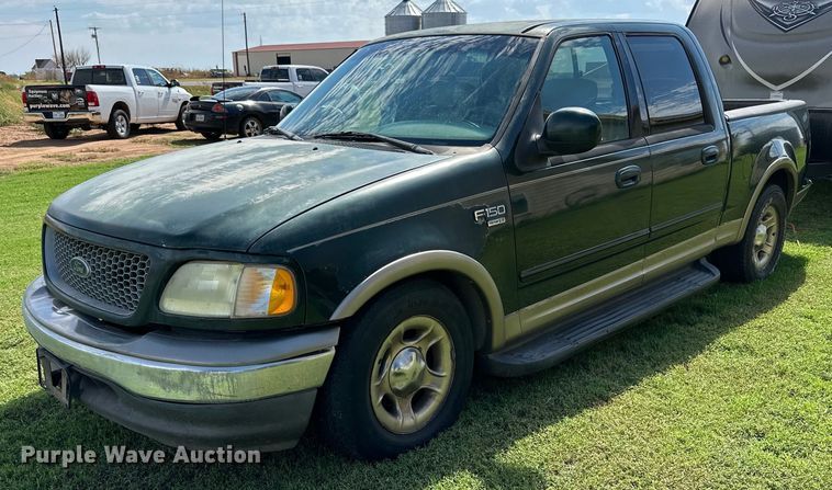 image for item KX9759 2001 Ford F150  SuperCrew pickup truck