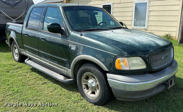 image for item KX9759 2001 Ford F150  SuperCrew pickup truck