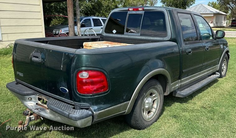 image for item KX9759 2001 Ford F150  SuperCrew pickup truck