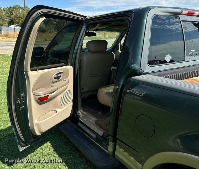 image for item KX9759 2001 Ford F150  SuperCrew pickup truck