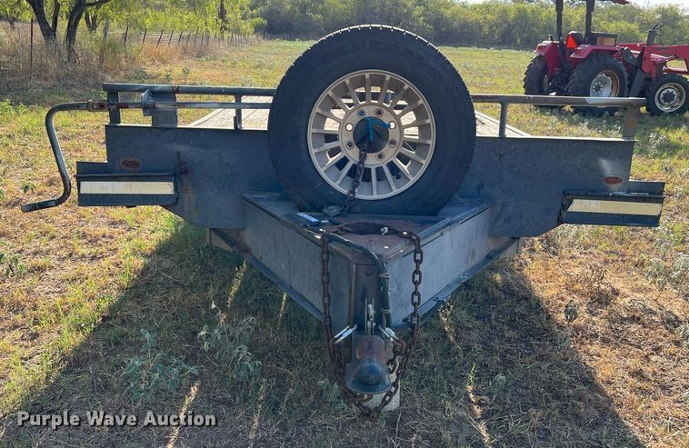 image for item LF9468 2000 Shop built  equipment trailer